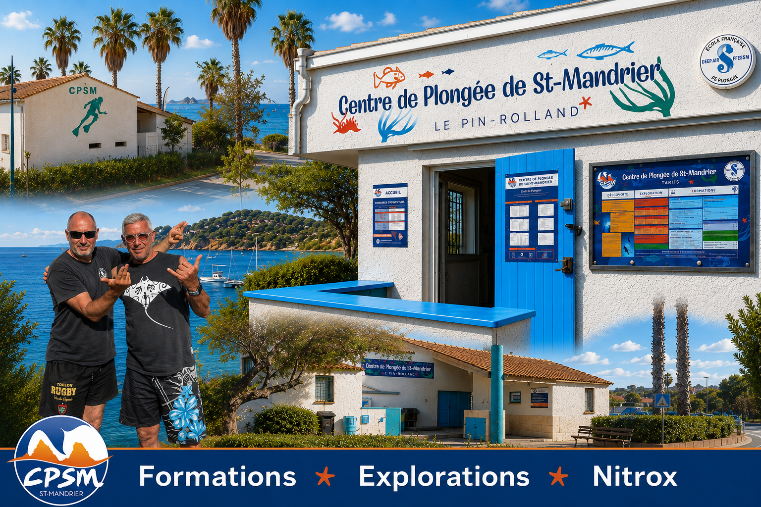 Centre de Plongée à Saint Mandrier - club plongee de saint mandrier a Toulon